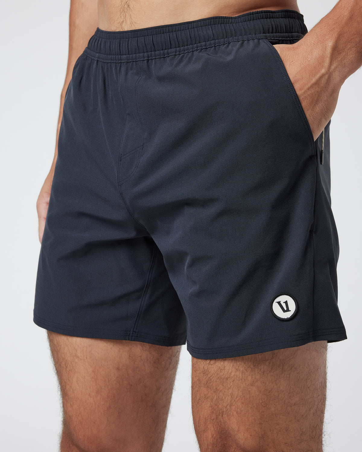 Maverick Volley Short Men's Black Hybrid Shorts | Vuori outlet