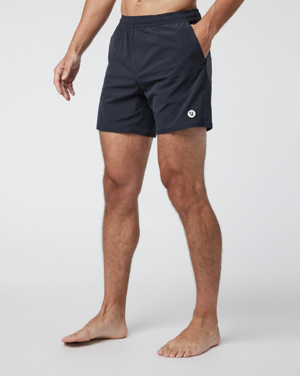 Maverick Volley Short Men's Black Hybrid Shorts | Vuori outlet