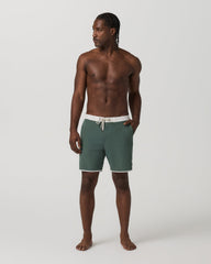 Men's Cruise Boardshort 7" Agate Green Linen Texture | Vuori discount