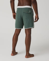 Men's Cruise Boardshort 7" Agate Green Linen Texture | Vuori discount