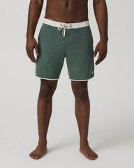 Men's Cruise Boardshort 7" Agate Green Linen Texture | Vuori discount