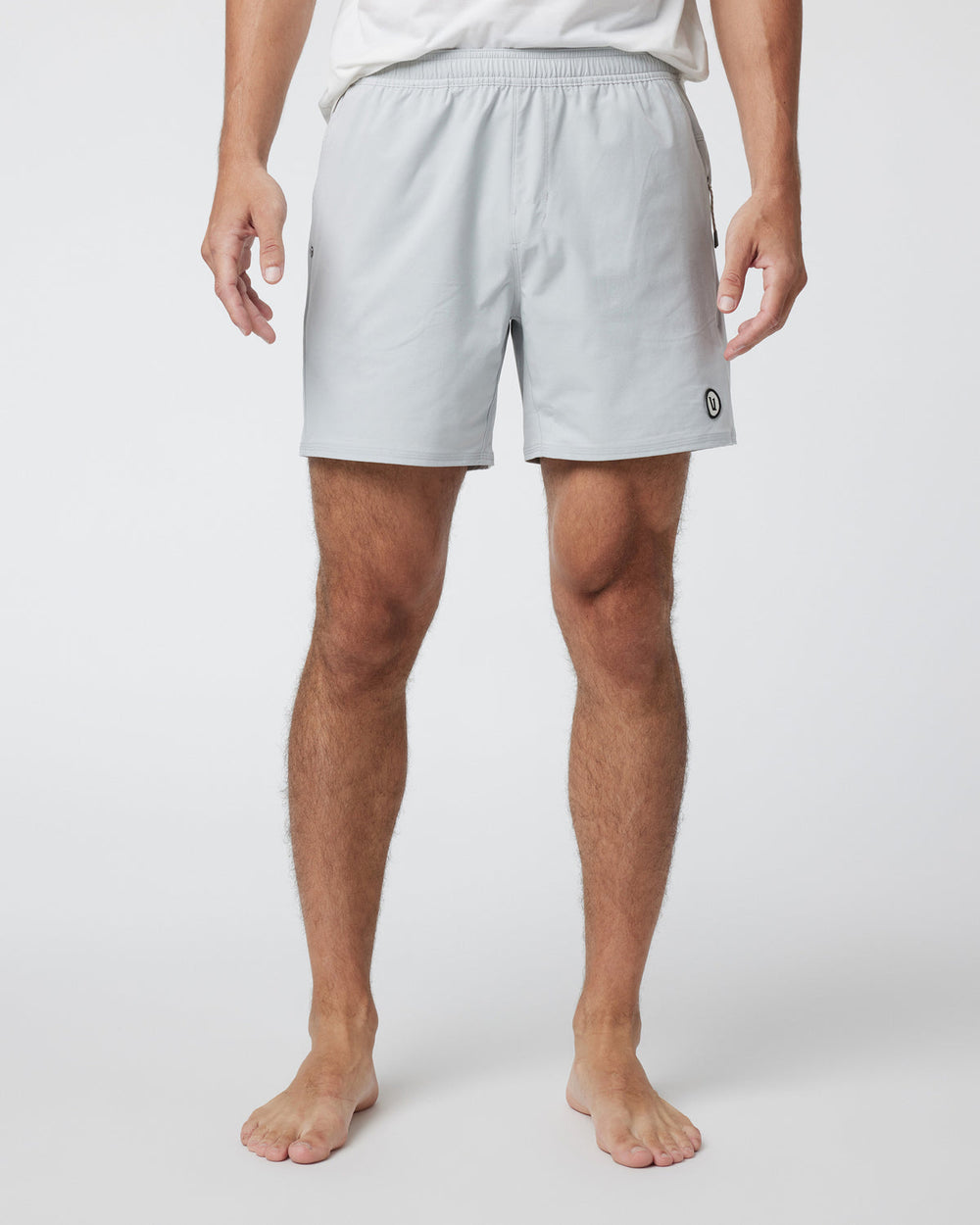 Maverick Volley Short Men's Sky Grey Hybrid Shorts | Vuori discount