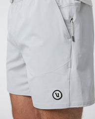 Maverick Volley Short Men's Sky Grey Hybrid Shorts | Vuori discount