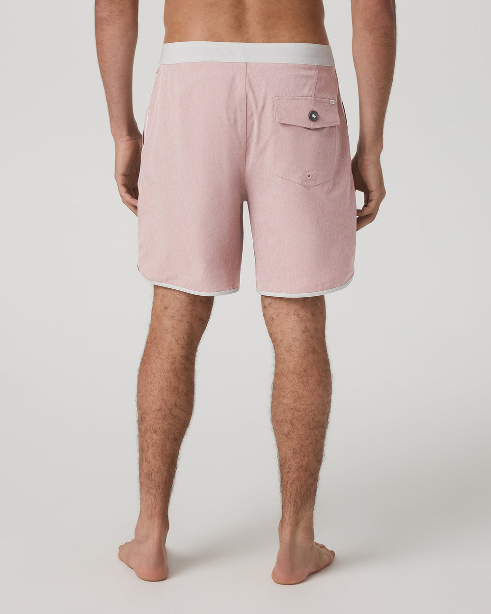 Cruise Boardshort 7" Men's Mauve Linen Texture Shorts | Vuori sale