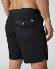 Cruise Boardshort Men's Black Swim Trunks | Vuori outlet