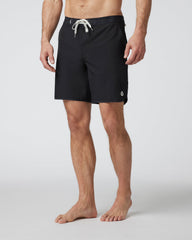 Cruise Boardshort Men's Black Swim Trunks | Vuori outlet