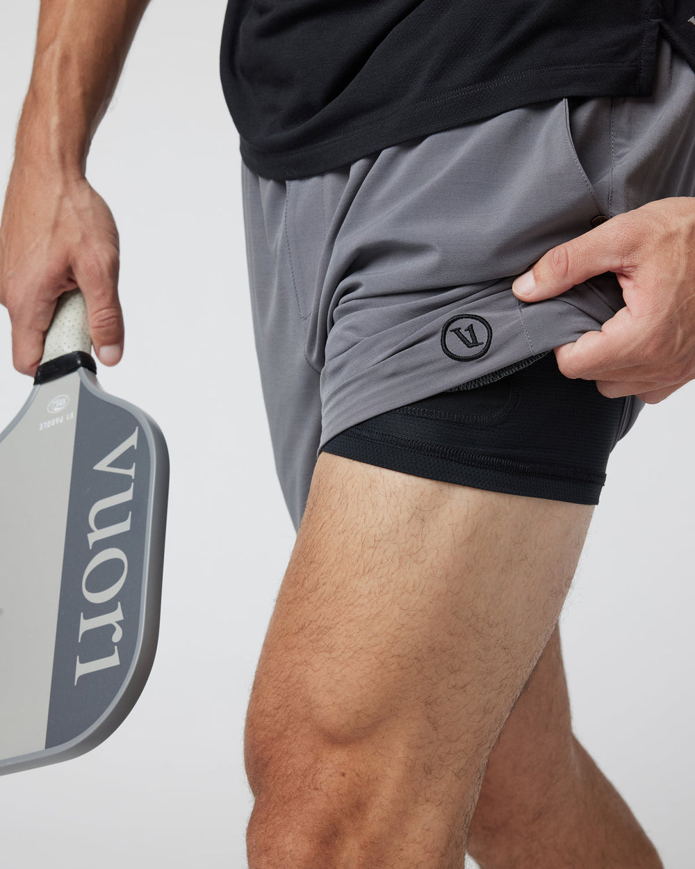 Elevate Kore Short Lined 7" Men's Zinc Performance Shorts | Vuori discount