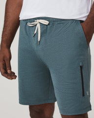 Men's Sunday Performance Short 8" Blue Sea Heather | Vuori shop