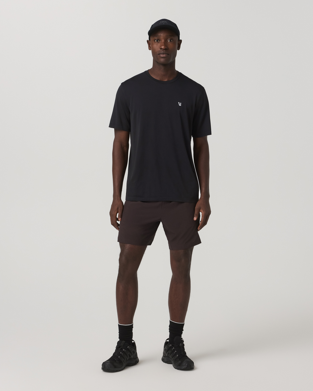 HardKore Short Lined 7" Men's Carbon Performance Shorts | Vuori discount