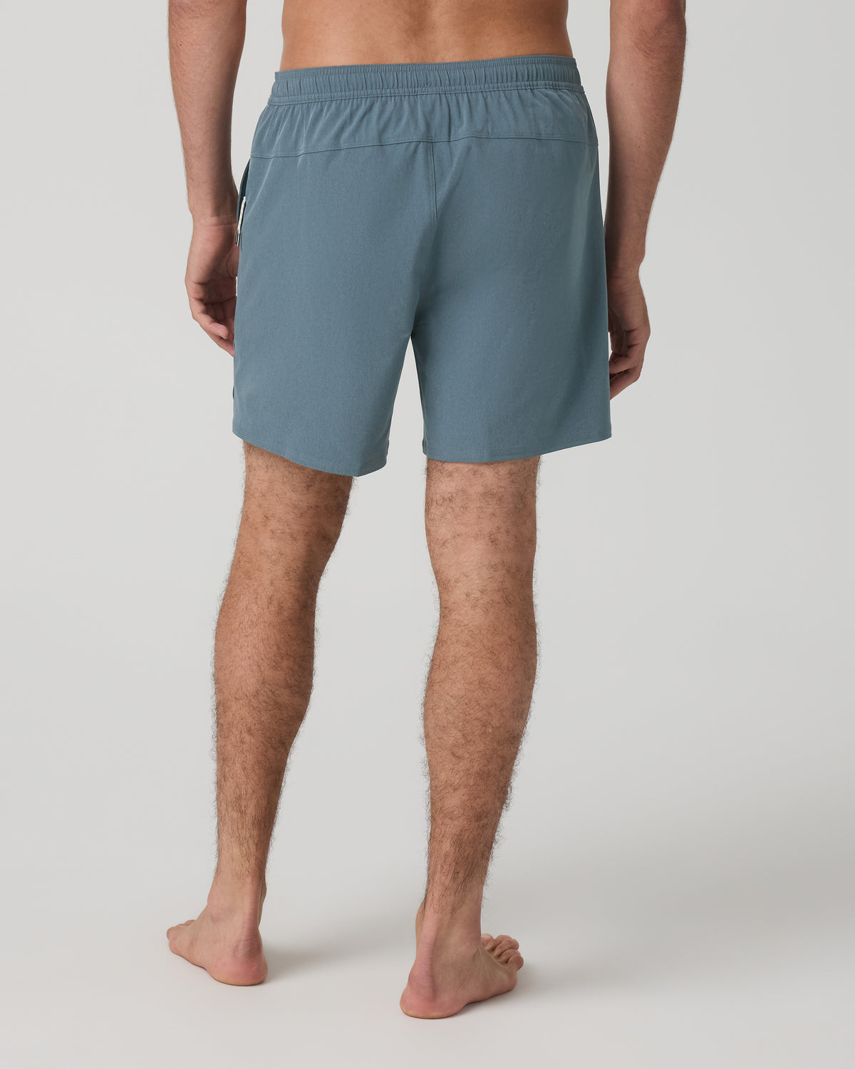 Maverick Volley Short Lined Men's Blue Sea Hybrid Shorts | Vuori shop