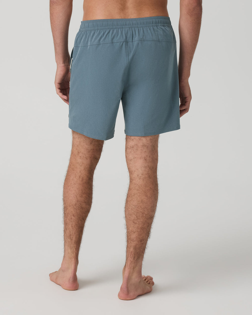 Maverick Volley Short Lined Men's Blue Sea Hybrid Shorts | Vuori shop