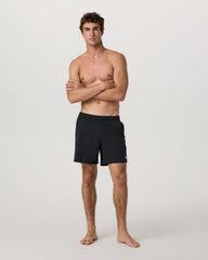 Maverick Volley Short Lined Men's Black Swim Shorts | Vuori discount