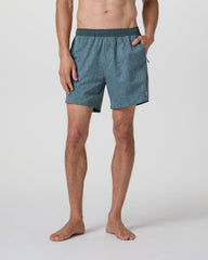 Maverick Volley Short Light Deep Sea Water Lily | Vuori sale