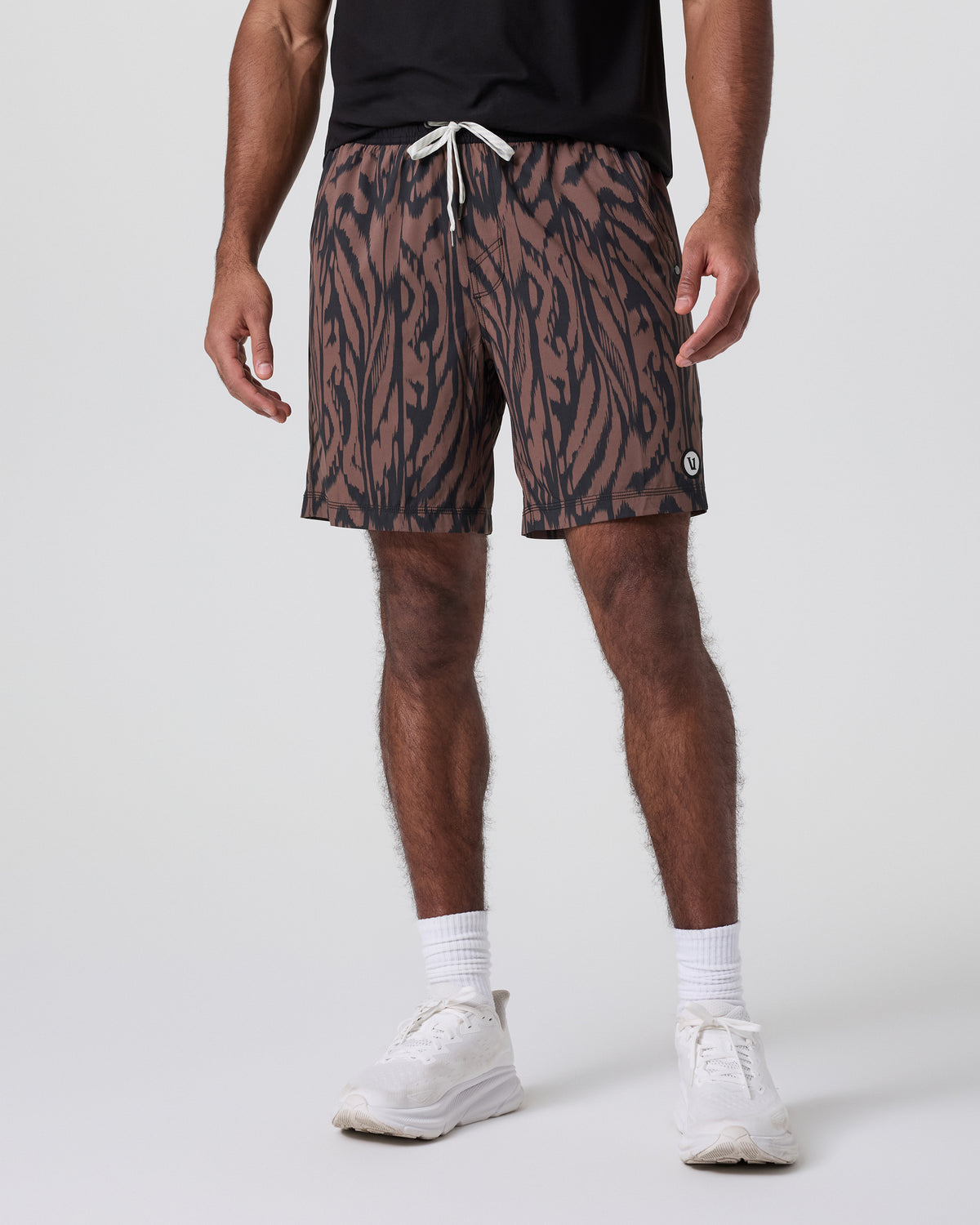 Kore Short Lined 7" Men's Chocolate Milk Mirage | Vuori for sale