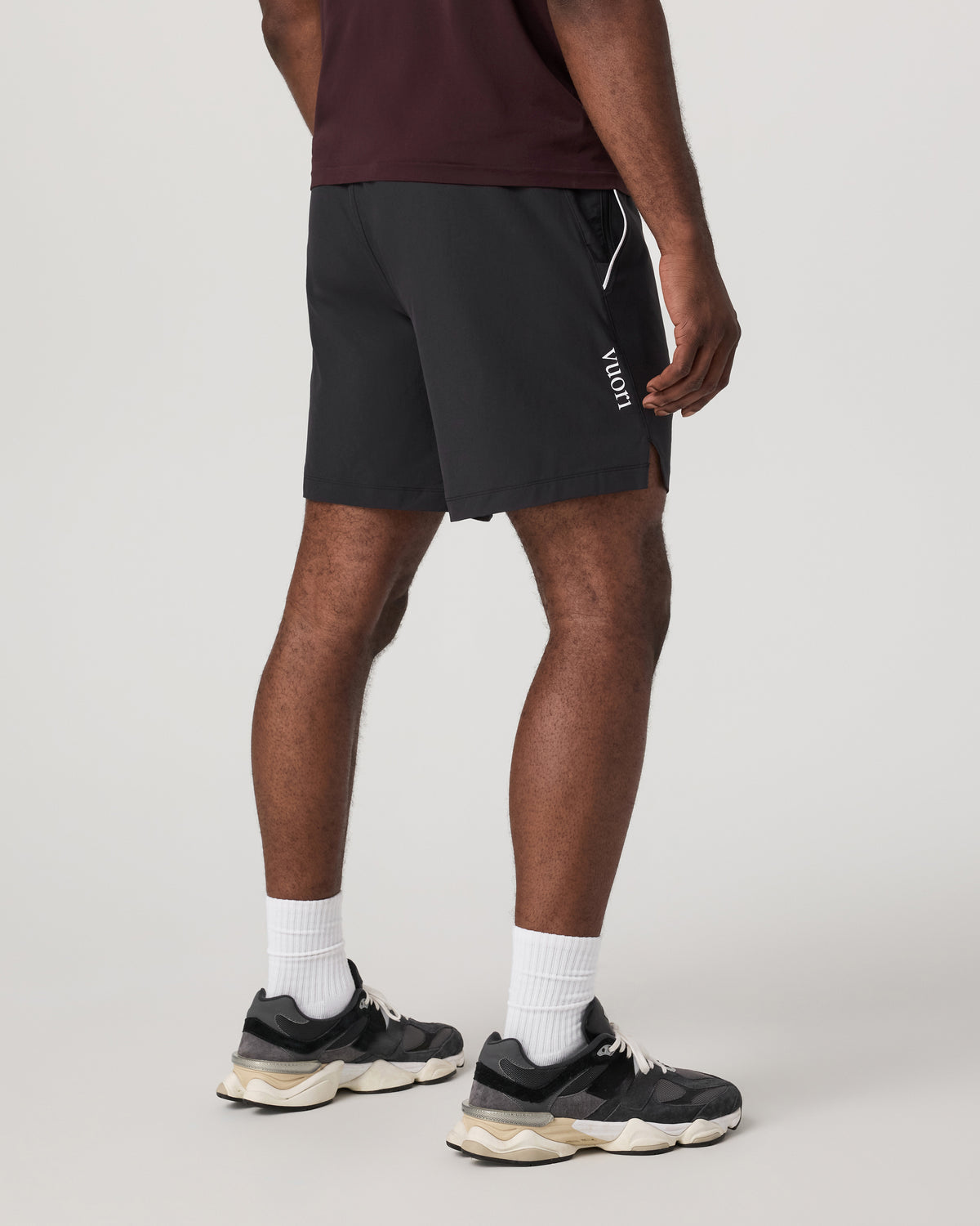 Crosscourt Short Unlined 7" Men's Black Tennis Shorts | Vuori discount