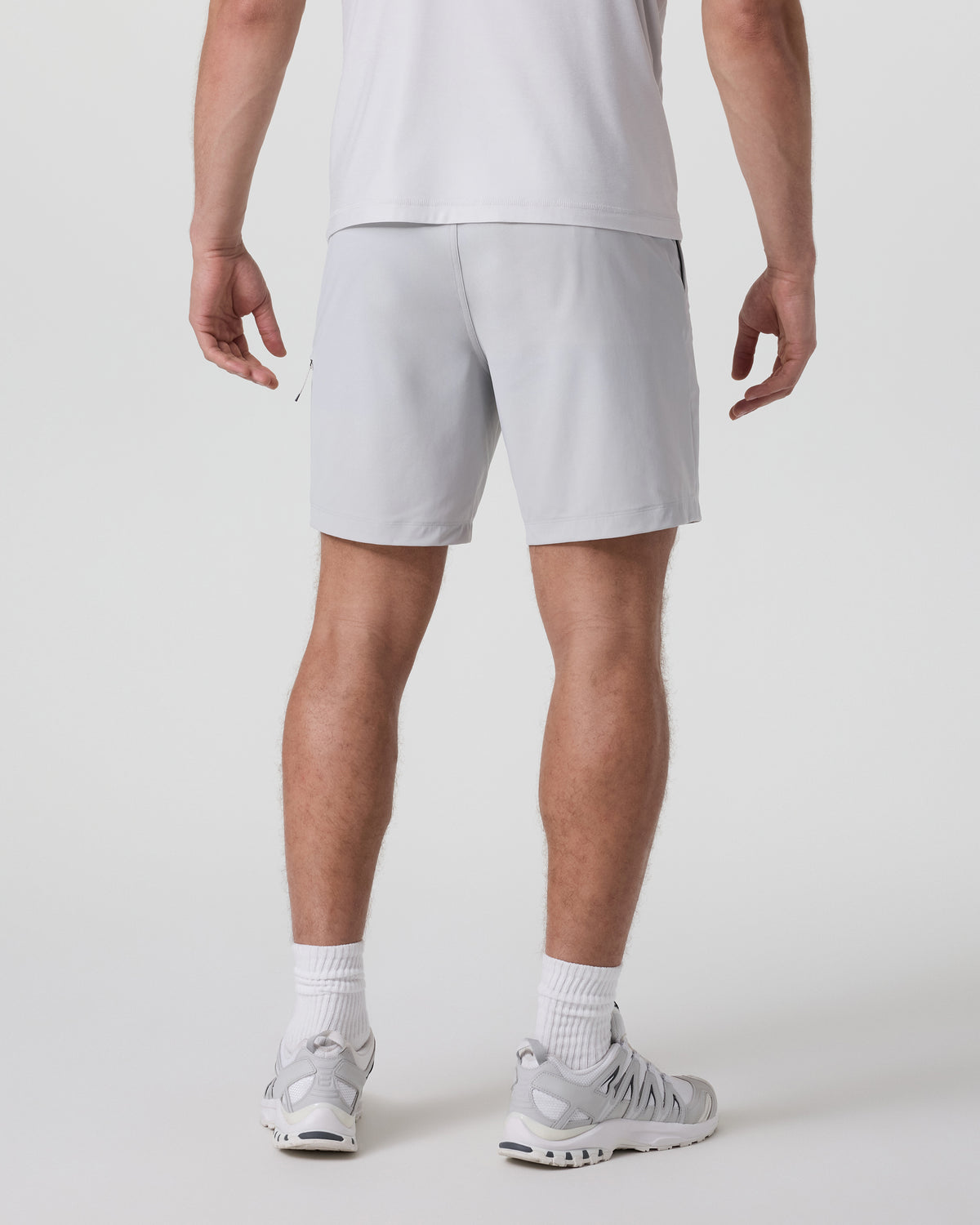 Fleet Sport Short Unlined Classic Fit 7" Sky Grey | Vuori shop
