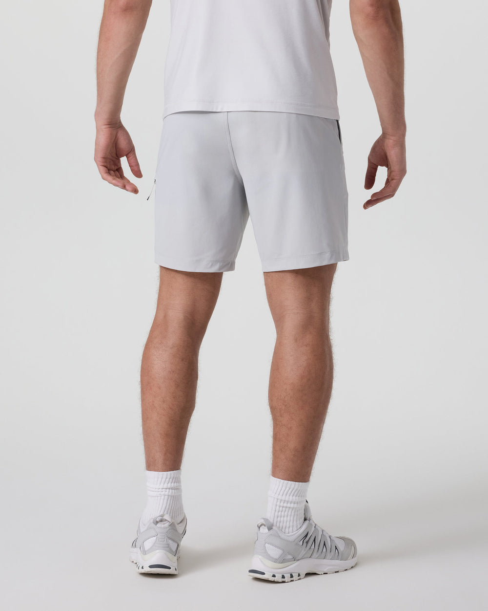 Fleet Sport Short Unlined Classic Fit 7" Sky Grey | Vuori shop