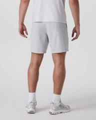 Fleet Sport Short Unlined Classic Fit 7" Sky Grey | Vuori shop