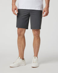 Fleet Chino Short 8" Men's Charcoal Shorts | Vuori for sale