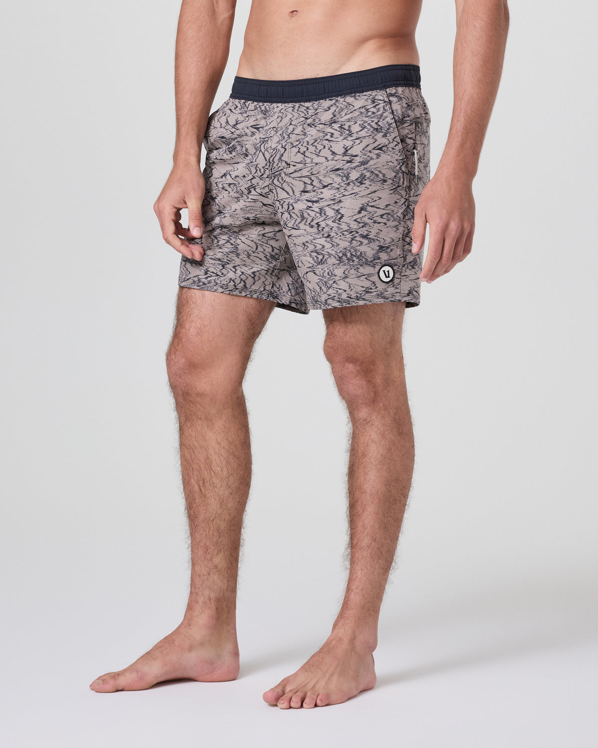 Maverick Volley Short Men's Mocha Sand Hybrid Shorts | Vuori discount