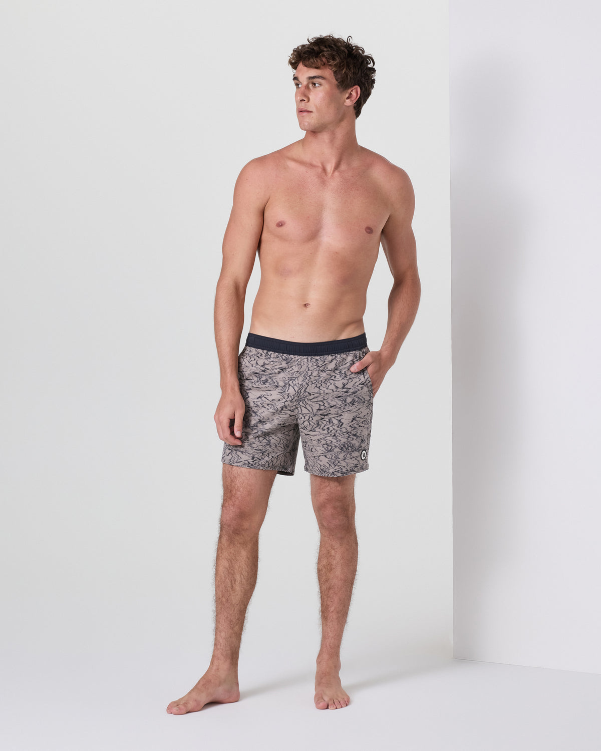 Maverick Volley Short Men's Mocha Sand Hybrid Shorts | Vuori discount