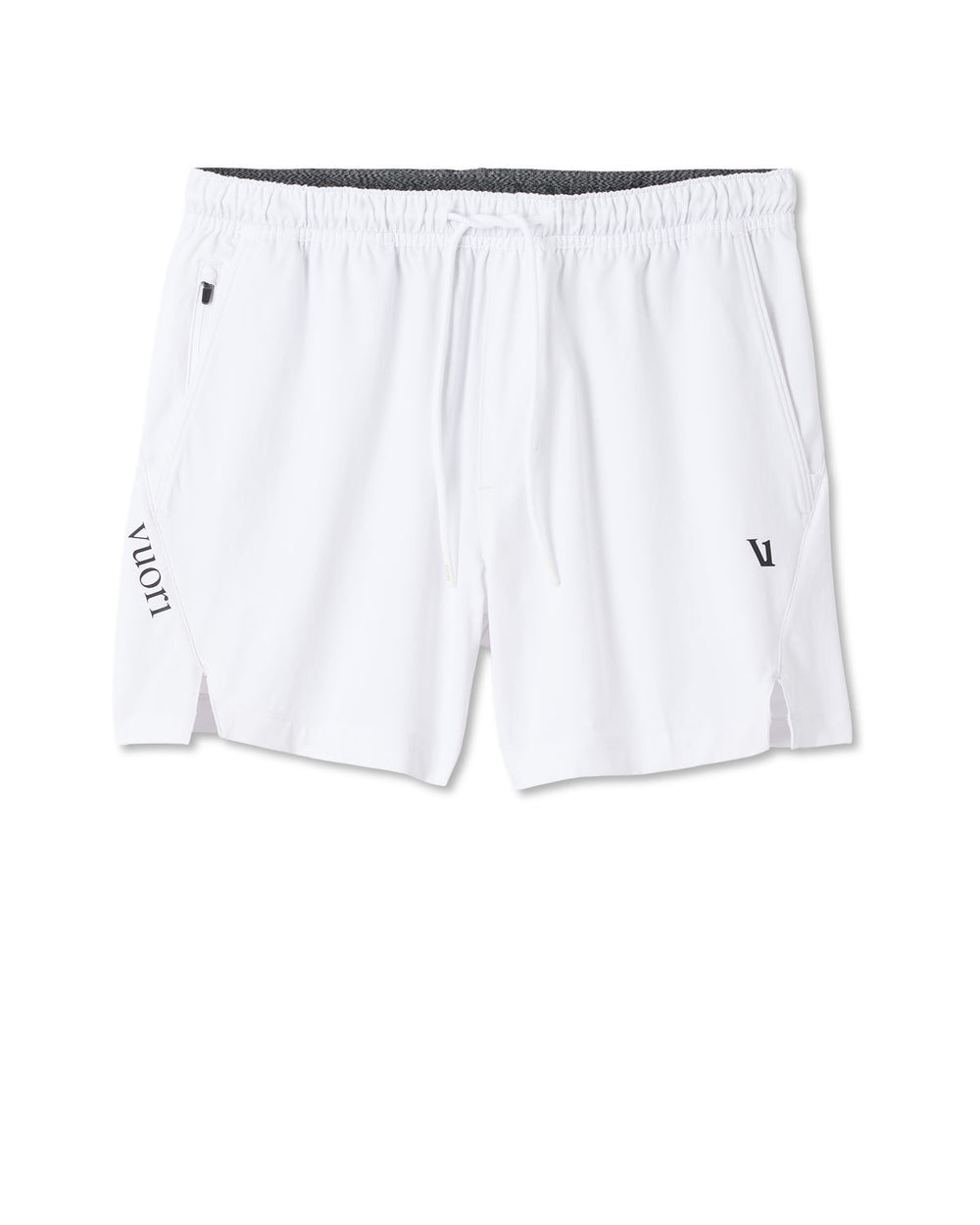 Crosscourt Short Unlined 5" Men's White Tennis Shorts | Vuori shop