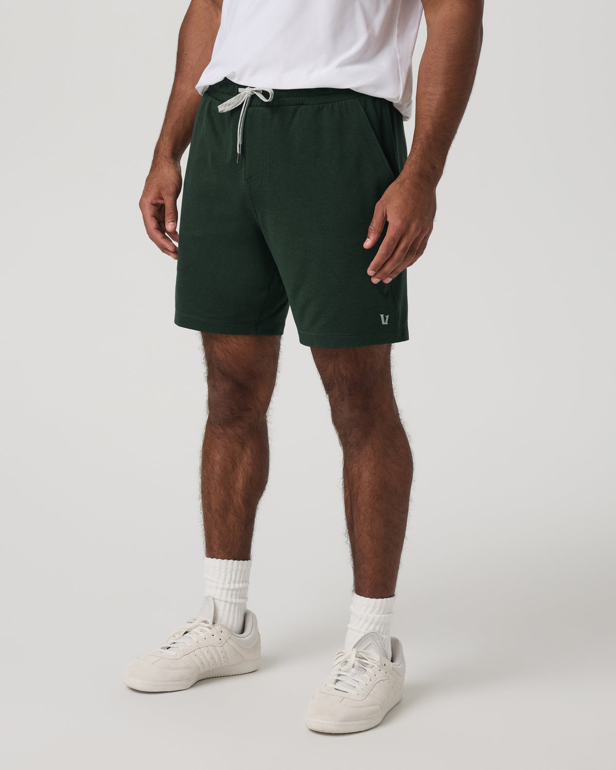 Ponto Performance Short 7" Men's Spruce Heather Shorts | Vuori outlet