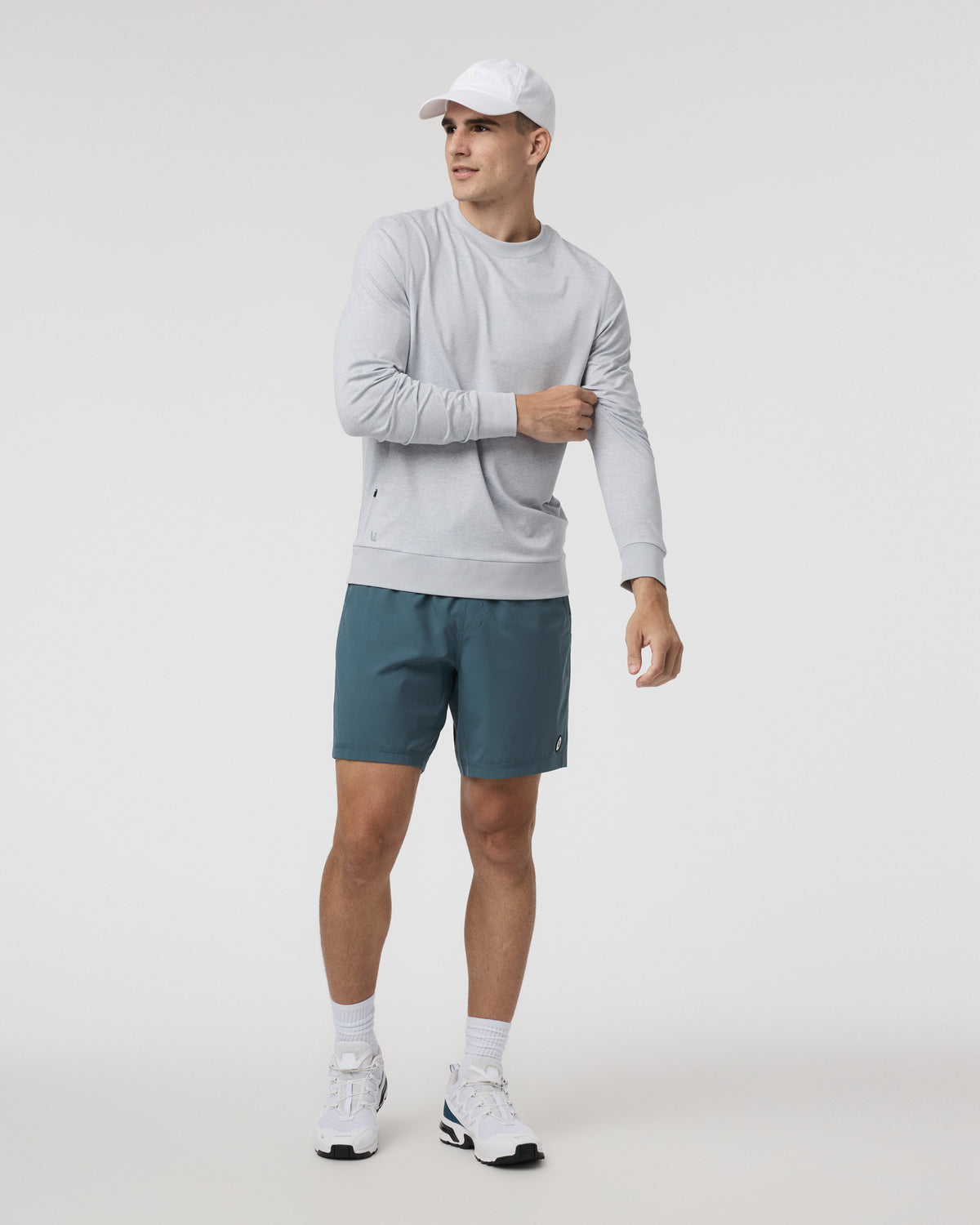 Kore Short Lined 7" Men's Light Deep Sea Athletic Shorts | Vuori onsale