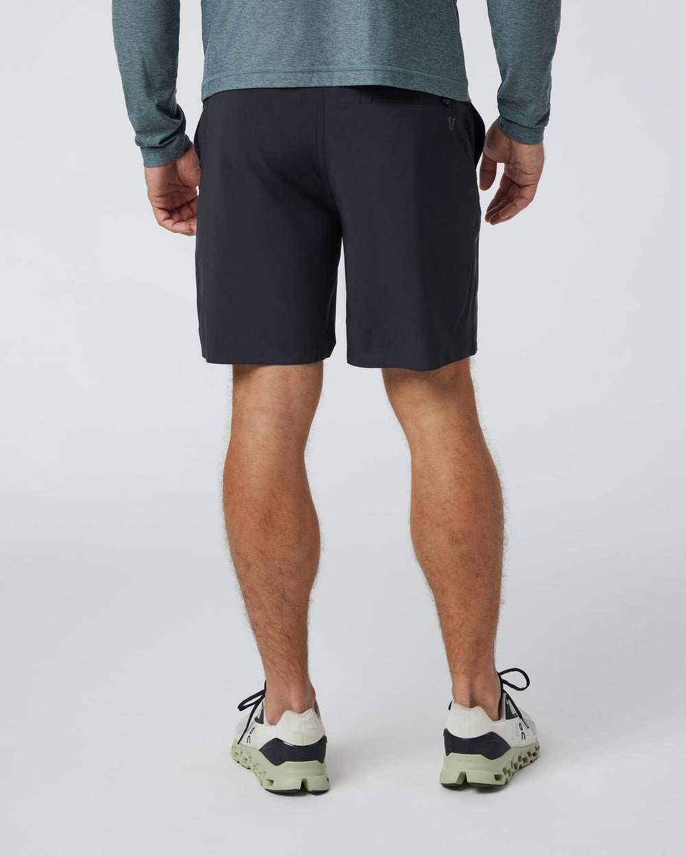 Domain Performance Short Men's Black Workout Shorts | Vuori shop