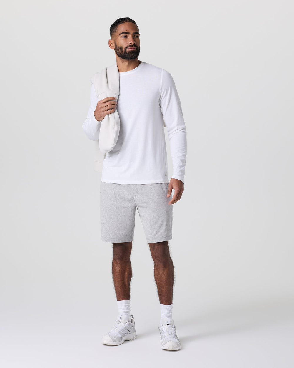 Coronado Short 8" Light Heather Grey | Vuori outlet