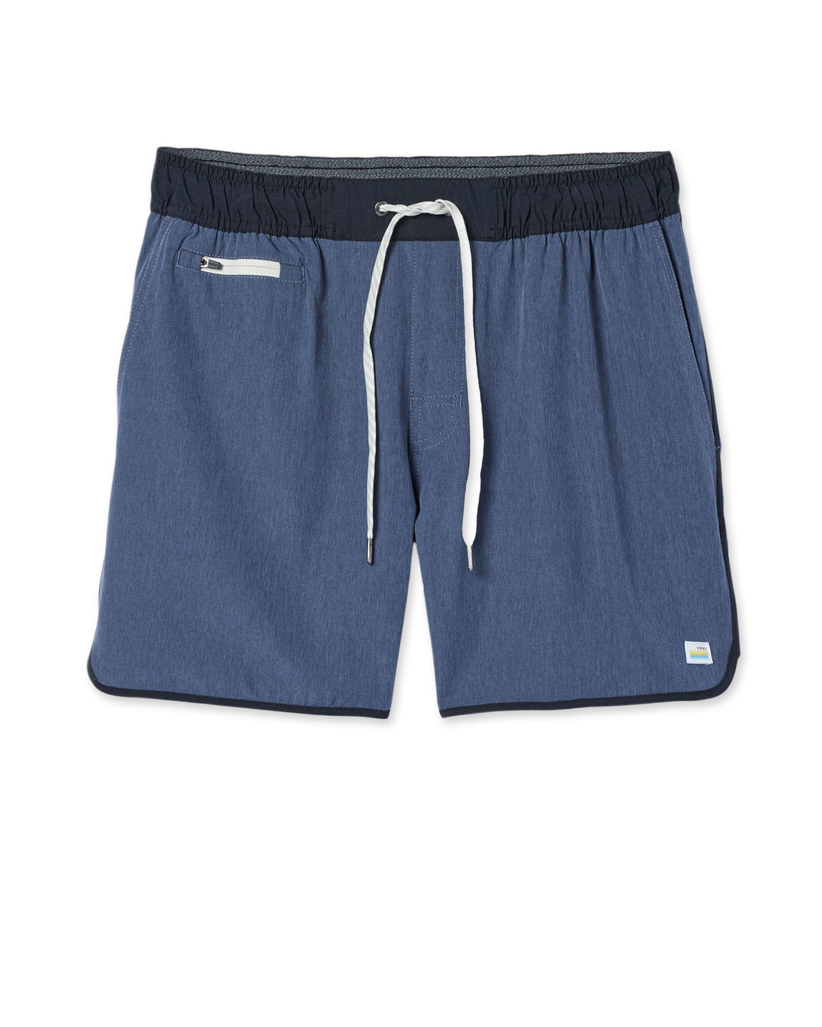 Banks Short 5" Azure Linen Texture | Vuori discount