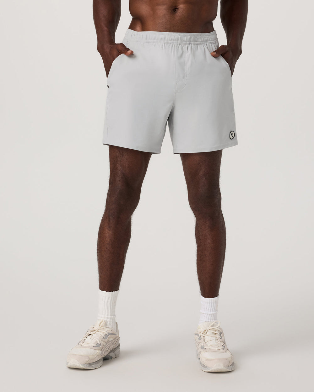 Maverick Volley Short Lined Men's Sky Grey Swim Shorts | Vuori outlet
