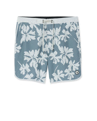 Cruise Boardshort Dusty Blue Plumeria | Vuori onsale