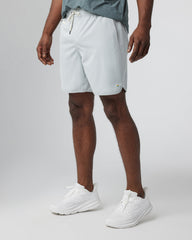 Banks Short Sky Grey Linen Texture Active Shorts | Vuori onsale