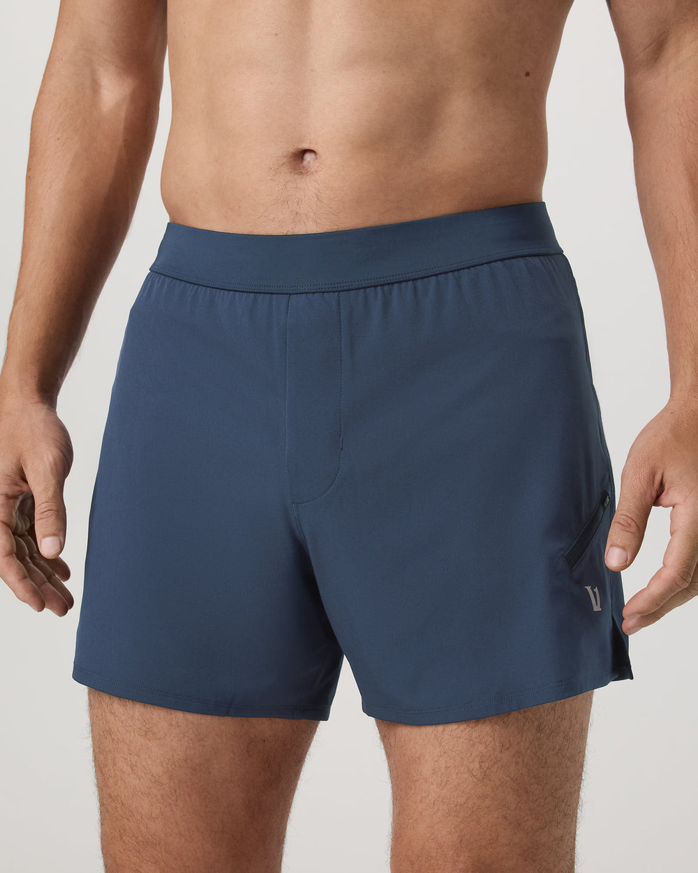 Qualify Short Lined 5" Men's Blue Coast Training Short | Vuori online