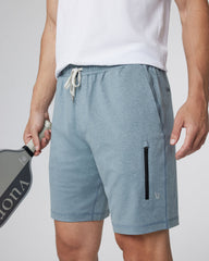 Sunday Performance Short 8.5" Dusty Blue Heather | Vuori shop