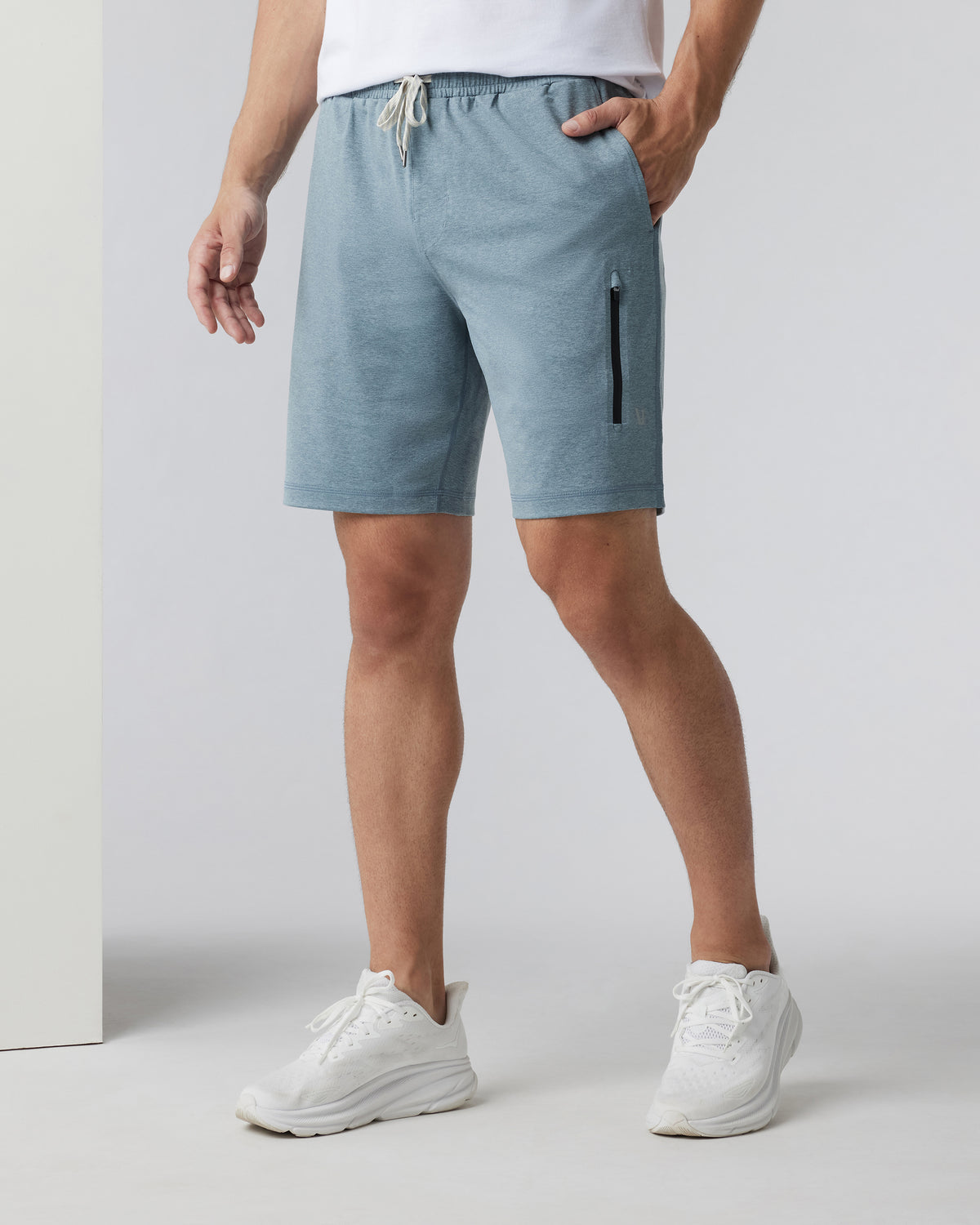 Sunday Performance Short 8.5" Dusty Blue Heather | Vuori shop