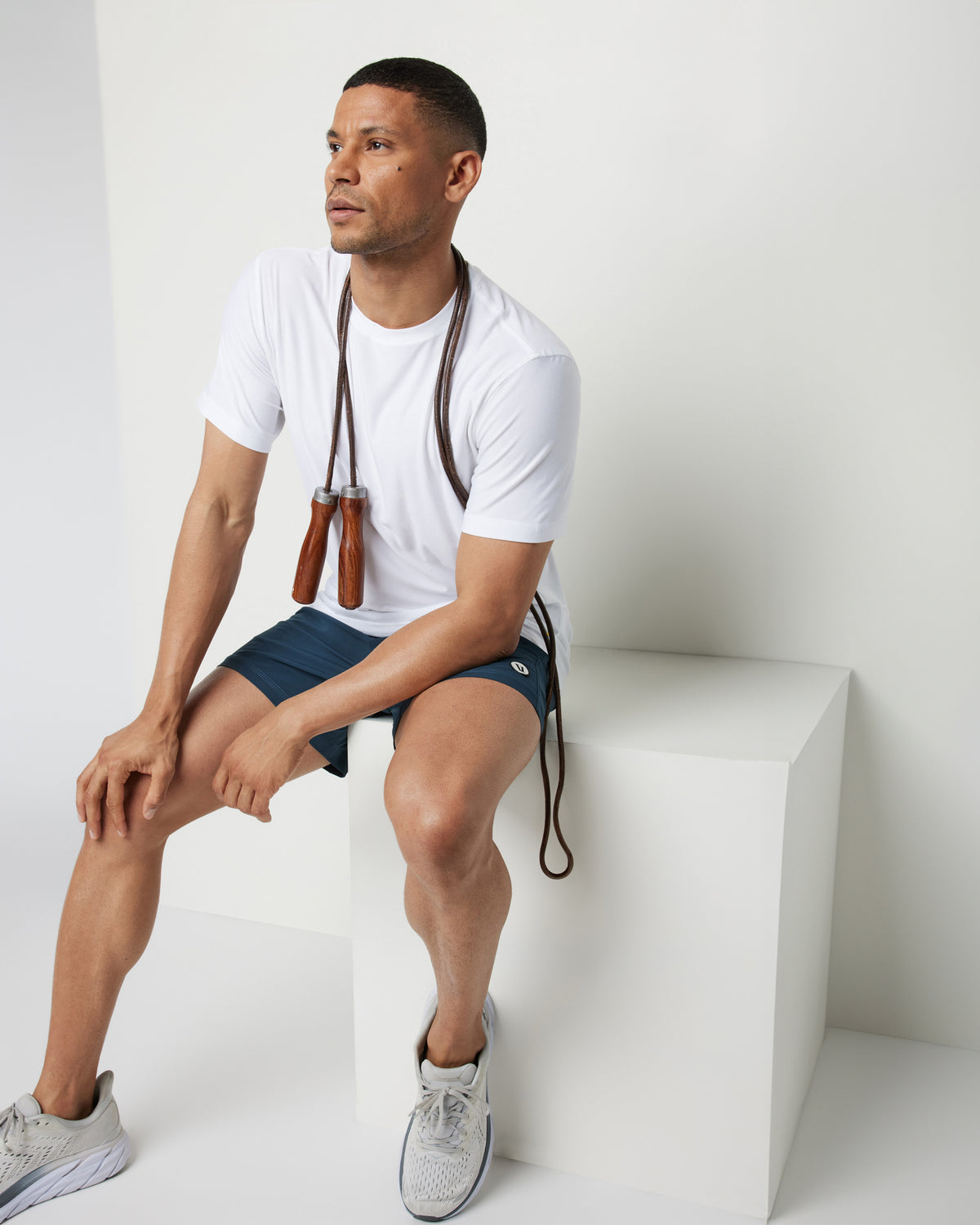 Kore Short Lined 5" Men's Indigo Athletic Shorts | Vuori sale
