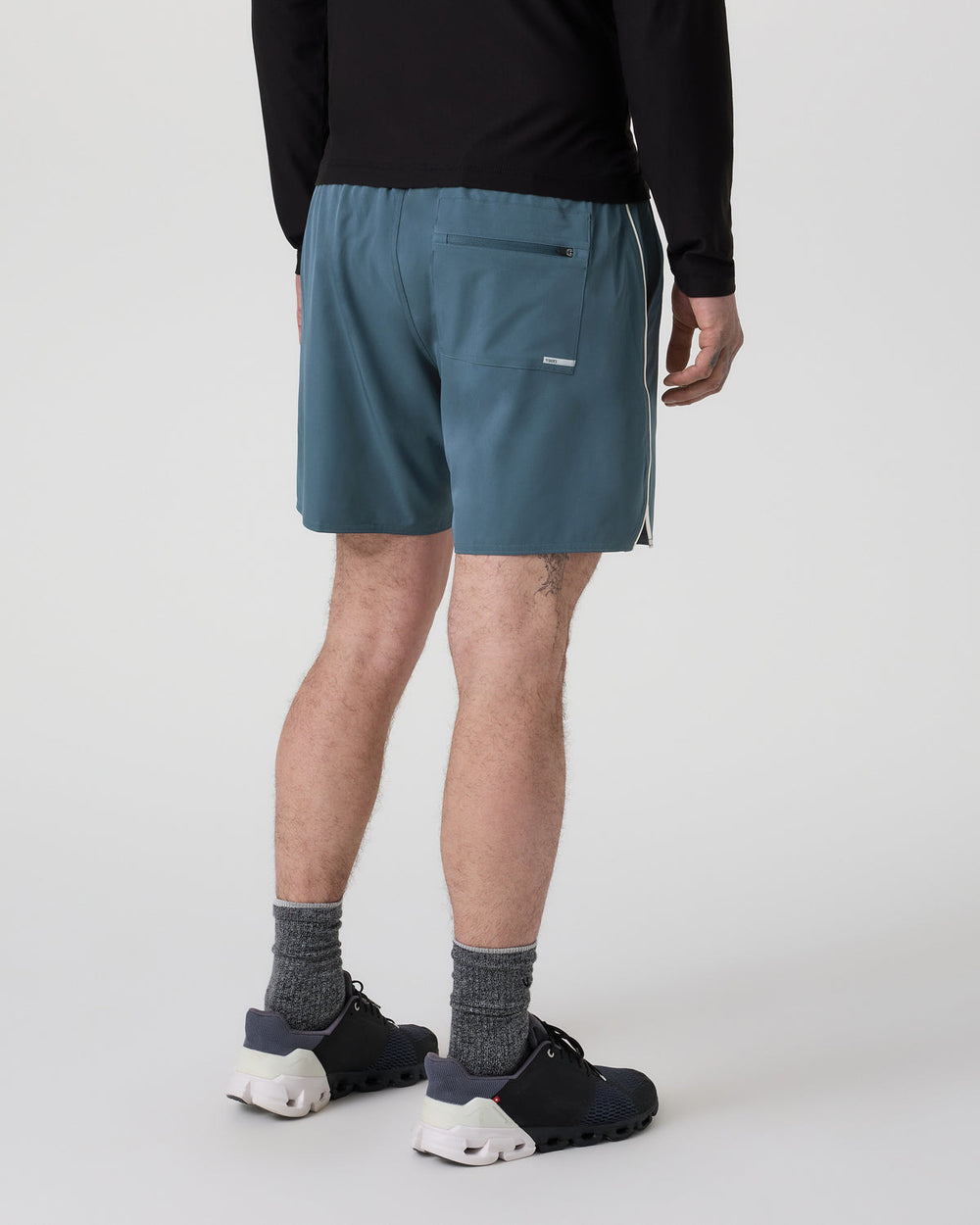 Trail Short 2.0 Pacific/Heather Grey Running Shorts | Vuori for sale