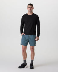 Trail Short 2.0 Pacific/Heather Grey Running Shorts | Vuori for sale