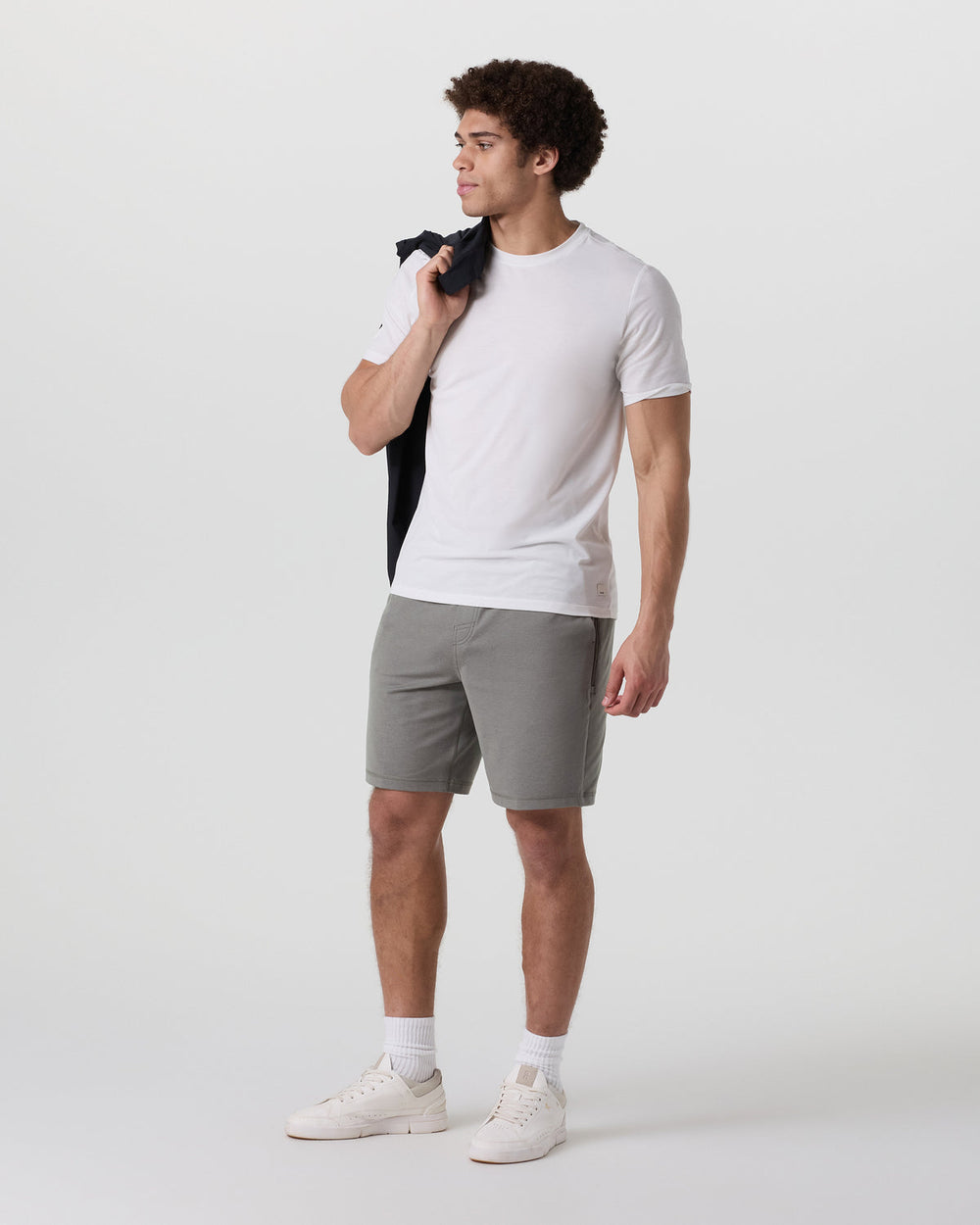 Coronado Short 8" Dolomite Heather | Vuori online