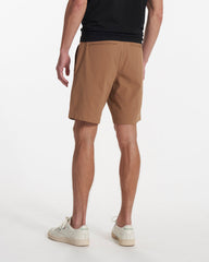 Meta Short Camel Brown Relaxed Fit Chino Shorts | Vuori outlet