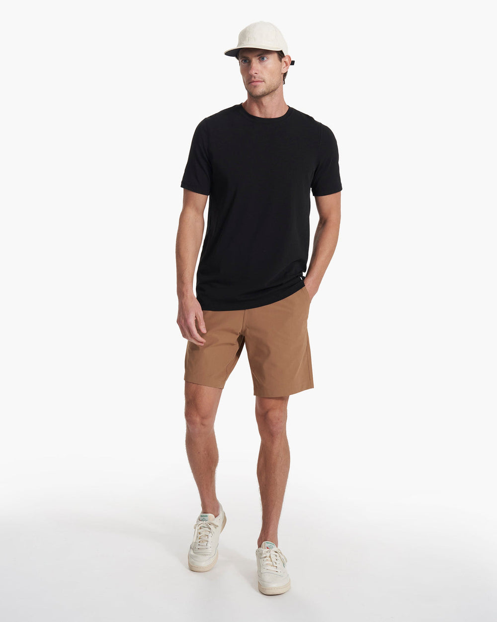 Meta Short Camel Brown Relaxed Fit Chino Shorts | Vuori outlet