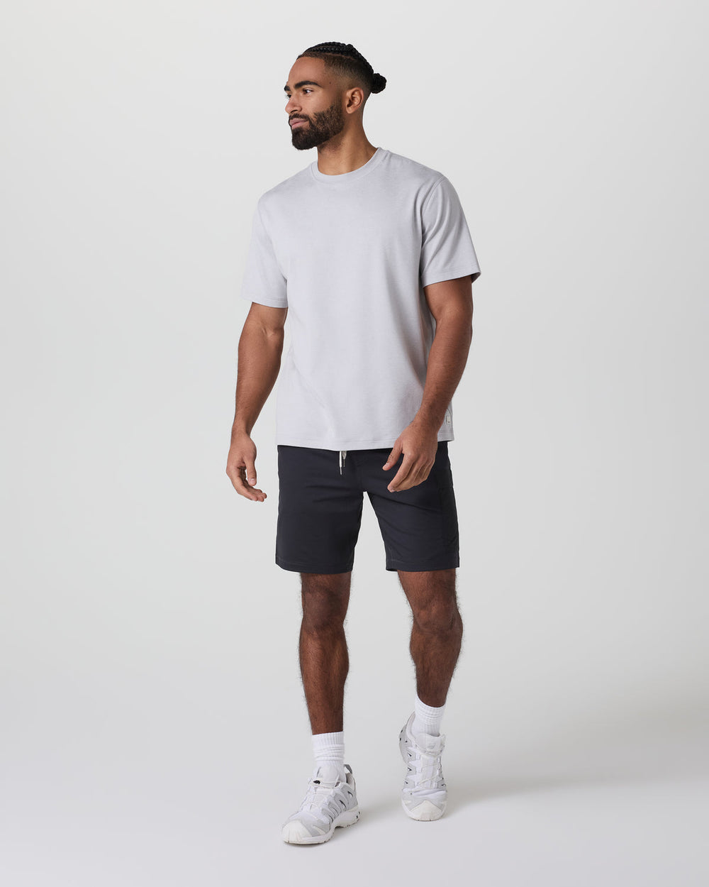 Sunday Performance Utility Short Classic Fit 8" Black | Vuori online