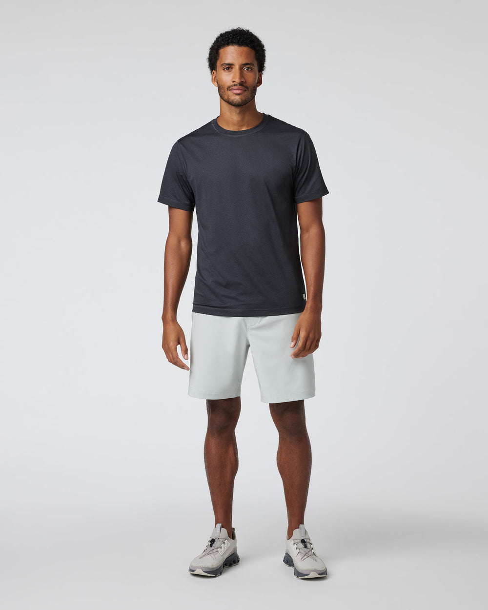 Train Tech Short Men's Sky Grey Training Shorts | Vuori for sale