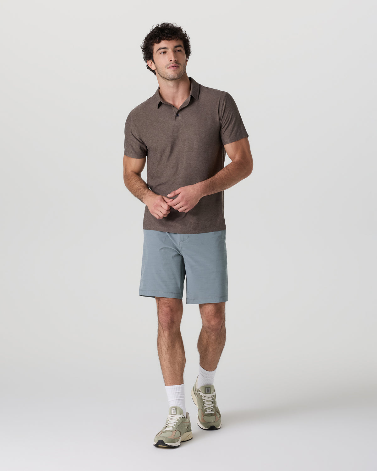 Pebble Short Dusty Blue Lightweight Golf Shorts | Vuori shop