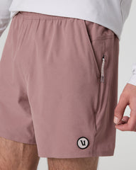 Maverick Volley Short Men's Zion Rose Hybrid Shorts | Vuori for sale