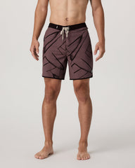 Cruise Boardshort Men's Dusty Plum Thatch Boardshorts | Vuori online