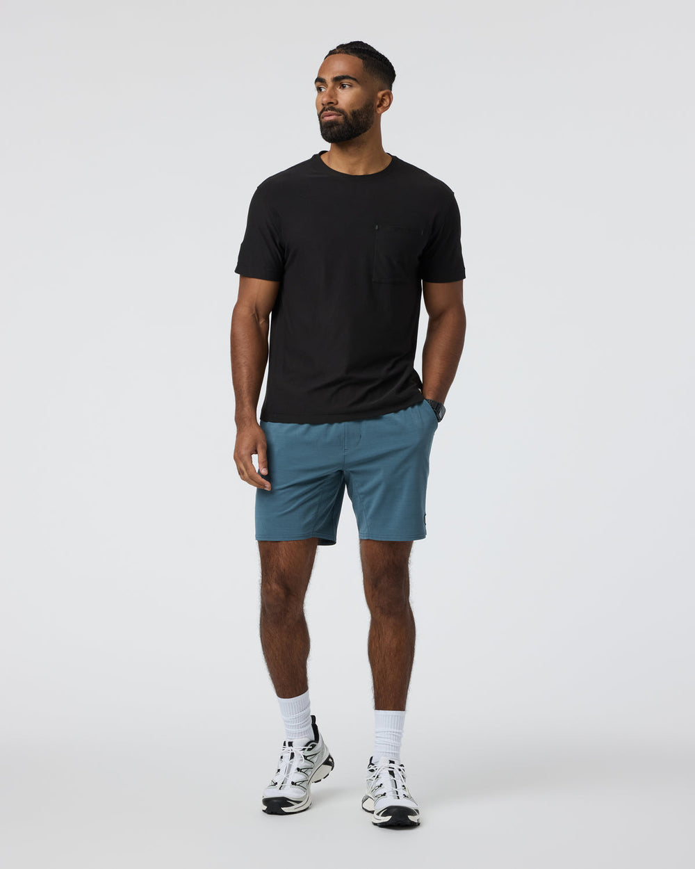 Elevate Kore Short Lined 7" Light Deep Sea Performance Shorts | Vuori onsale