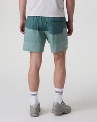 Trail Short 2.0 Light Deep Sea Stripe/Salt | Vuori online